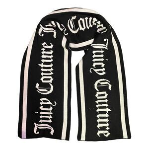 Juicy Couture Black & White scarf